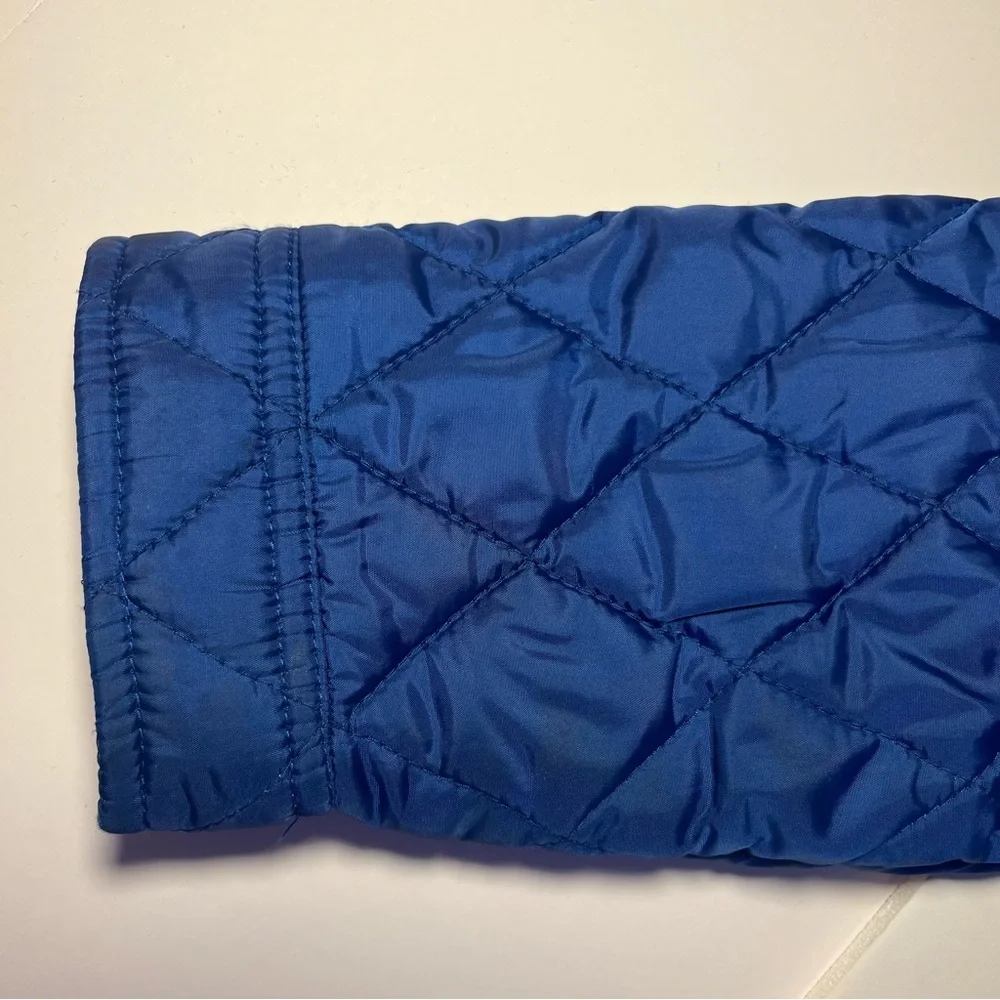 Brooks Brothers Kids Jacket Quilted Boys Royal Blue XS - 8 Years‎ EUC